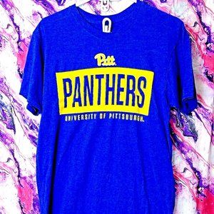 Rivalry Threads 91 Pitt Panthers T-Shirt Med. Blue University of Pittsburgh